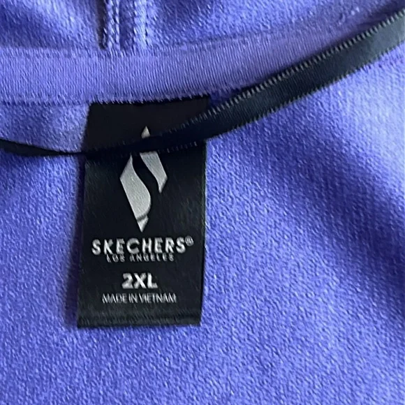 SKECHERS THE GO WALK SKECH:LUXE RESTFUL HOODIGAN  2 SEAM POCKETS & HOOD SZ 2XL - Picture 6 of 14